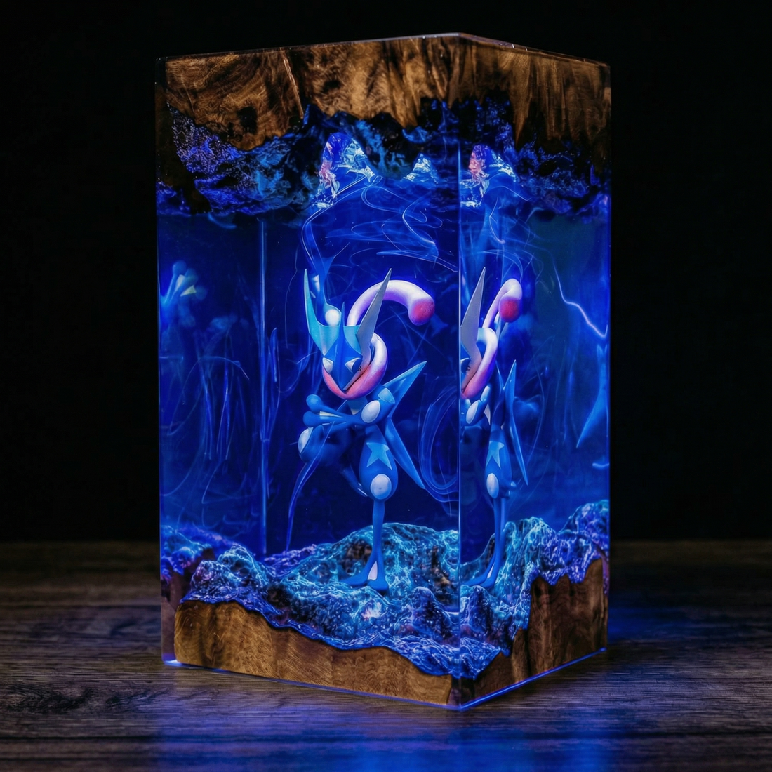 Lampe résine Amphinobie